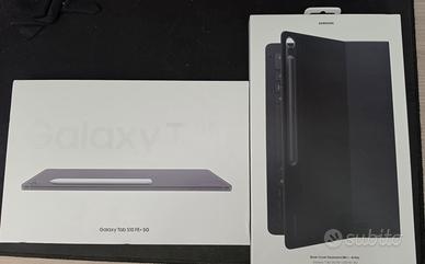 Samsung Galaxy Tab S10 FE 5G + Book Cover, NUOVI