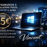 Configurazione/Installazione/Ottimizzazione PC