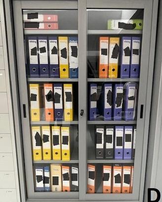 ARMADIO UFFICIO PORTE SCORREVOLI