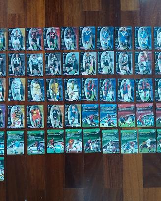 Lotto 51 carte Football Champions 2001/2002