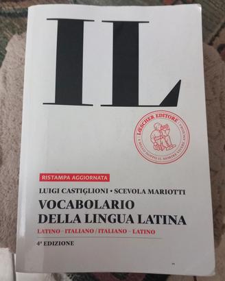 Vocabolario della lingua latina  IL