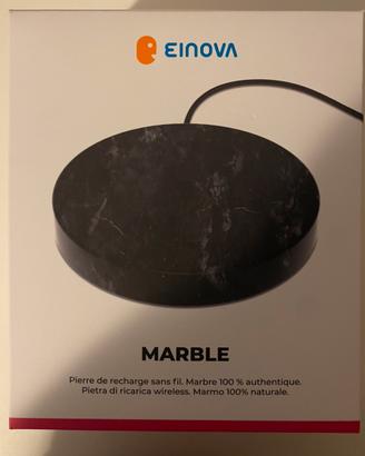 Ricarica wireless Einova in marmo