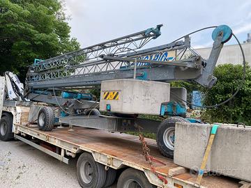 Gru vicario omv271 braccio 18 mt Monotrifase