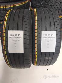 2 GOMME 205 50 17 BRIDGESTONE ESTIVE RIF.ET039