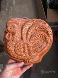 Teglia forno a forma di gallo