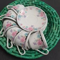 6 Tazzine + piattini