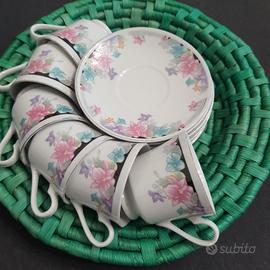 6 Tazzine + piattini