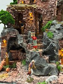 Presepe realizzato a mano