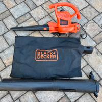 Soffiatore aspiratore foglie Black &Decker