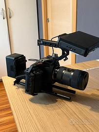 Blackmagic 6k g2 obiettivo memoria Monitor cage