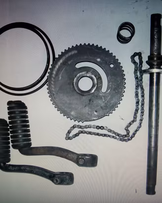 sistema starter per piaggio bravo kickstarter