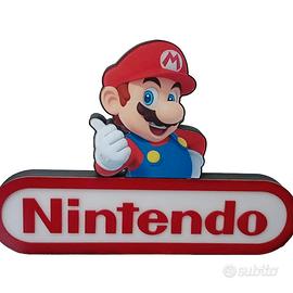 Lightbox insegna luminosa Nintendo