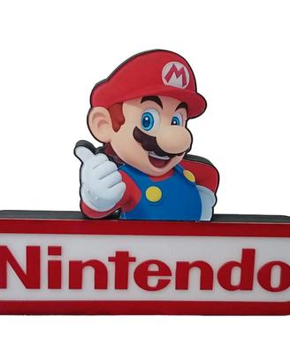 Lightbox insegna luminosa Nintendo