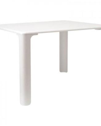 Tavolino 75 x 55 x h. 52 cm Linus by Magis bianco