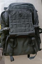 Zaino tattico militare nero