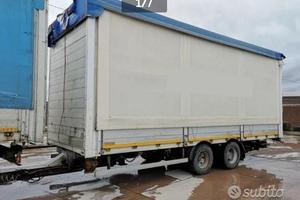 Biga Pezzaioli 2 assi centina con sponde + pedana