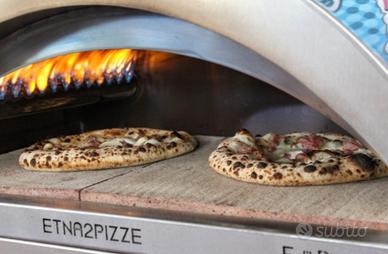 Forno per pizza a gas - 2 pizze