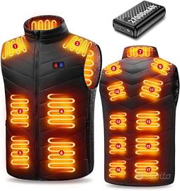 Gilet Riscaldabile 27.000 mAh 17 Zone - M - NUOVO