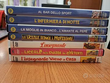 lotto DVD film cult commedia all'italiana anni 70