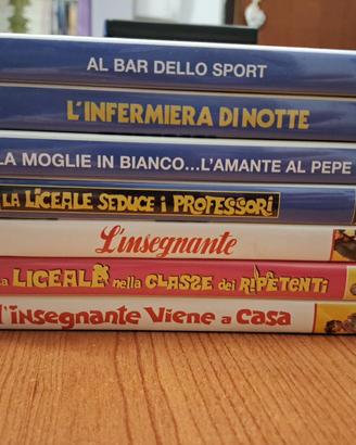 lotto DVD film cult commedia all'italiana anni 70