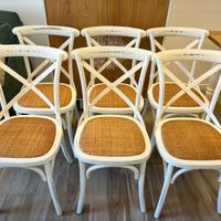 6 sedie bistrot