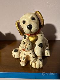 Thun cane dalmata con cucciolo