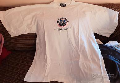 T-Shirt K STAR bianca mis. XL cotone 100% Usata P.