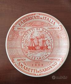 Piatto Lazzaroni Antica Fabbrica Amaretti
