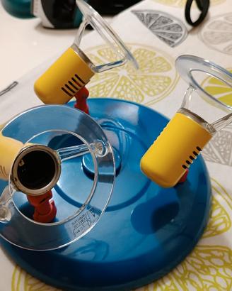 Plafoniera a faretti.