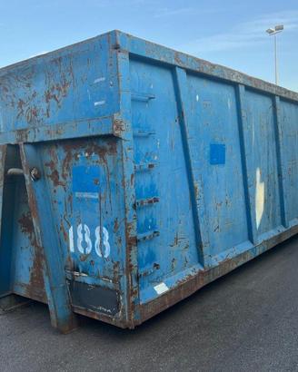 CONTAINER SCARRABILE USATO A CIELO APERTO
