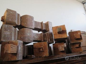 BALAUSTRA COLONNINA PILASTRO IN LEGNO