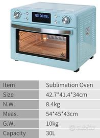 Forno per sublimazione