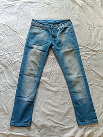 Jeans vintage chiaro slim 14 15 anni XS 40