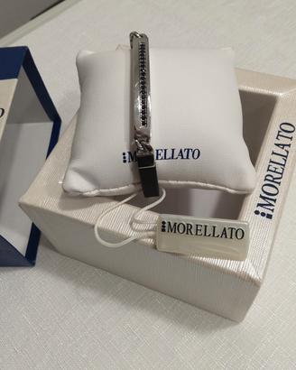 bracciale uomo Morellato acciaio/caucciù 