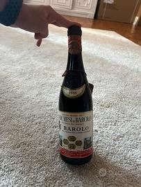 Barolo 1966 Marchesi di Barolo con cartellini