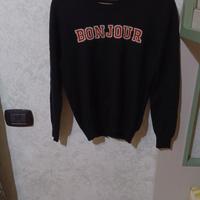 Felpa Markus Lupfer Bonjour. 100% Merino Wool Colo