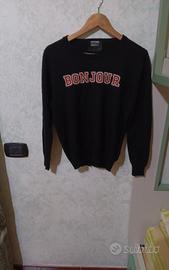 Felpa Markus Lupfer Bonjour. 100% Merino Wool Colo