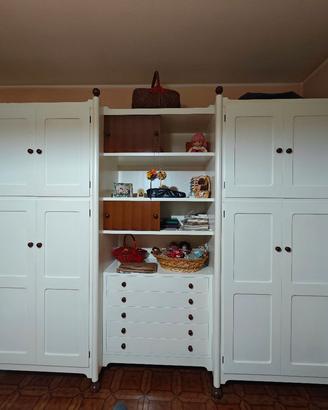 cameretta in legno  completa