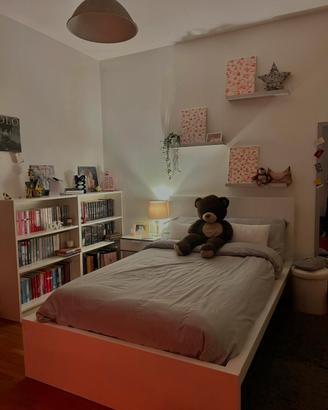 Letto MALM ikea- 1 piazza e mezza