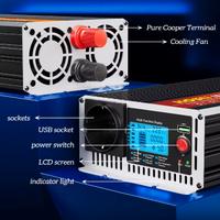 Inverter Onda  Pura DC 12V/220V, 5000 Watt 