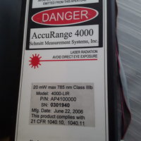 Misuratore Laser Danger AccuRange 4000LIR