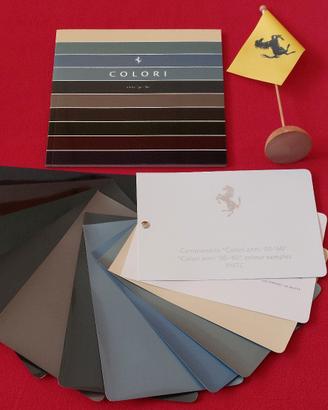 Ferrari Colori Anni '50-'60 Brochure e Campionario