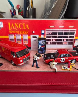 Lancia 1:43 diorama