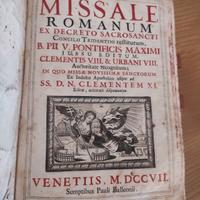 antico messale del 1700