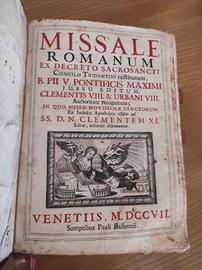 antico messale del 1700