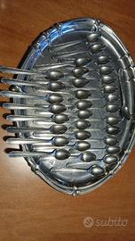 Cucchiaini 32 pezzi acciaio inox 