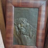 Bassorilievo in bronzo 