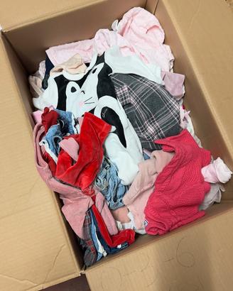 Abbigliamento bimba e bimbo da 0 mesi a 6-7 anni