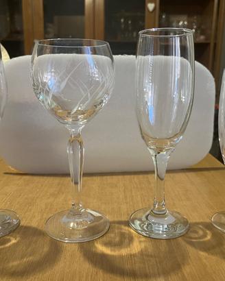 Set di bicchieri in vetro – 4 modelli disponibili