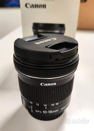 Canon EF-S 10-18mm f/4.5-5.6 IS STM – NUOVO